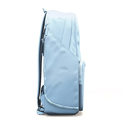 BREVITE The Backpack- Casual daypack backpacks for every function. Compact but spacious 18L aesthetic traveling backpack with laptop compartment. (Misty Blue) - color: Sky Blue