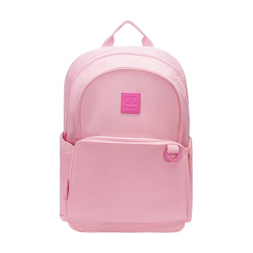 Champion Venice Laptop Backpack in Crinkle Nylon with Padded Adjustable Straps, Water Bottle Pocket for Work, Travel, Commute, Rose Shadow, One Size - color: Rose Shadow
