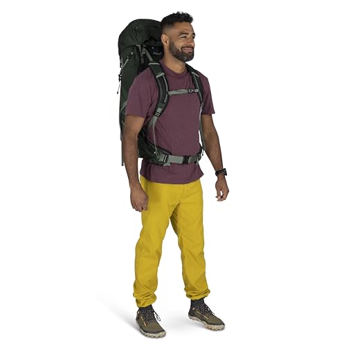 Osprey Talon 44L Men's Lightweight Hiking Backpack - Daypack for Travel & Camping, Black/Coal Grey, L/XL - color: Black/Coal Grey, size: Large-X-Large