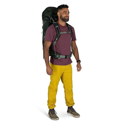 Osprey Talon 44L Men's Lightweight Hiking Backpack - Daypack for Travel & Camping, Green Canopy/Pine Leaf, S/M - color: Green Canopy/Pine Leaf, size: Small-Medium
