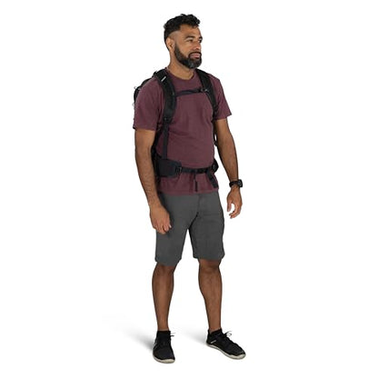 Osprey Sportlite 25L Lightweight Hiking Backpack for Men and Women - Everyday Hiking Bag - Travel Daypack, Graphite Purple - color: Graphite Purple, style: 25l