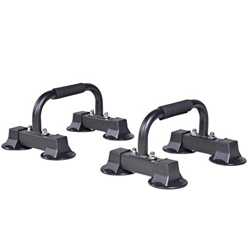 Push Up Bars Home Workout Equipment Pushup Handle with Cushioned Foam Grip and Non-Slip Sturdy Structure The Push Up Handles for Floor are Great for Strength Workouts Push Up Bars for Men Women - color: Black