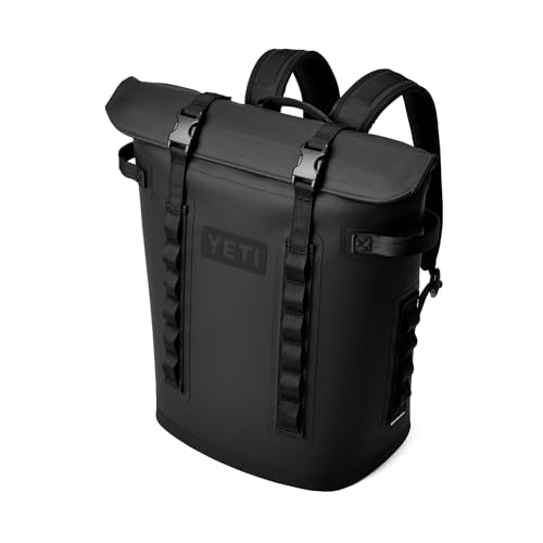 YETI Hopper M Series Backpack Soft Sided Coolers with MagShield Access - color: Black, size: M20