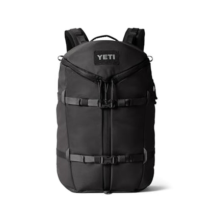 YETI Ranchero Backpack 27L, All-Day Utility Pack, Structured and Durable, Black - color: Black, size: 27L
