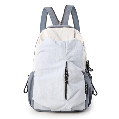 Ultralight Convertible Sling Backpack - Wear as Crossbody or Backpack for Commuting, Hiking, Travel and Cycling (Grey) - color: Grey