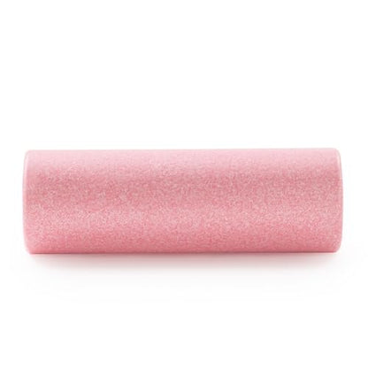 Sunny Health & Fitness High-Density Foam Roller 12" to 36", for Stretching & Muscle Recovery – Black, Blue, Pink - color: Pink, size: 18-Inch