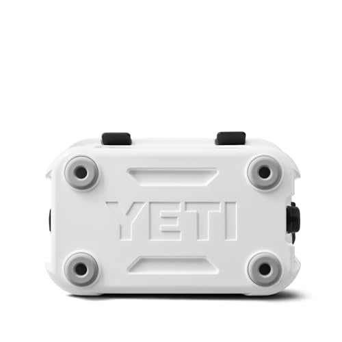 YETI Roadie 15 Hard Cooler with DoubleDuty Shoulder Strap - color: White