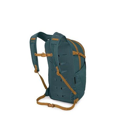 Osprey Daylite Plus Commuter Backpack - Everyday Pack with Laptop Sleeve, Bottle Pockets, and Extra Storage, Torrent Blue - color: Torrent Blue
