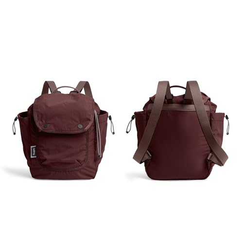 Bellroy Cinch Minipack (lightweight 9 liter backpack with external organization and adjustable shoulder straps) - Burgundy - color: Burgundy