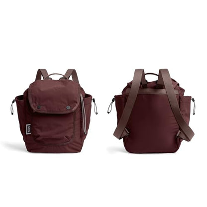 Bellroy Cinch Minipack (lightweight 9 liter backpack with external organization and adjustable shoulder straps) - Burgundy - color: Burgundy