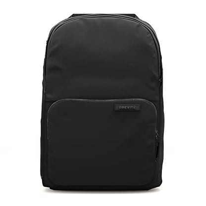 The Brevite Backpack - Casual daypack backpacks for every function. Compact but spacious 18L aesthetic traveling backpack with laptop compartment. (Black) - color: Triple Black