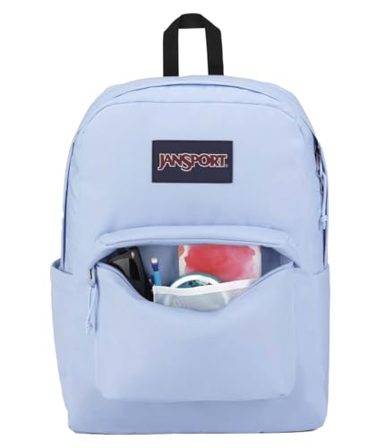 JanSport SuperBreak Backpack - Durable, Lightweight Premium Backpack - Hydrangea - color: Hydrangea