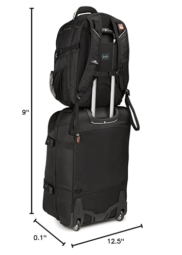 High Sierra XBT - TSA Laptop Backpack, Black, One Size - color: Black