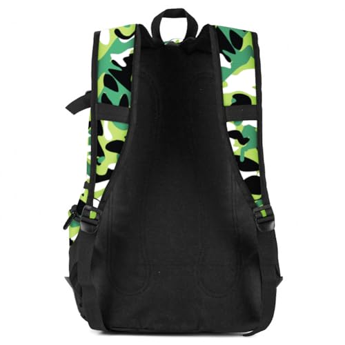 rickyh style School Backpack Travel Bag for Men & Women Lightweight College Back Pack with Laptop Compartmen - color: 04mchlv