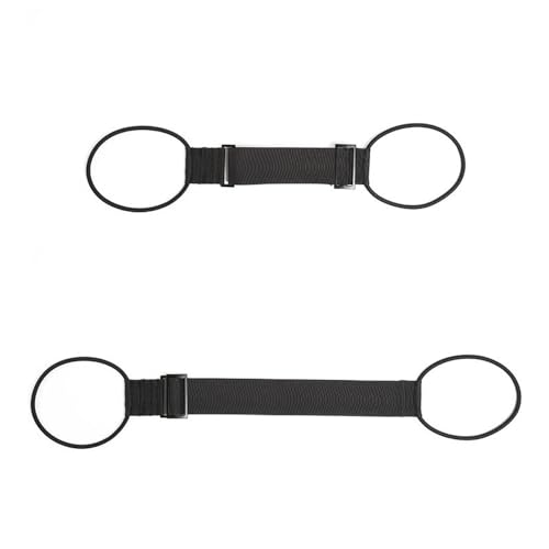 2 Pack Luggage Straps for Add a Bag Bungees Lightweight Easy Elastic Wrap Belts for Attaching Extra Bags Purse to Suitcase Handle Handbag Backpack Spinner Carryon Travel Airport