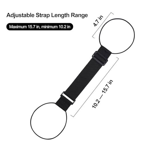 2 PCS Luggage Straps for Suitcase, Luggage Connector Straps,Multi-Functional Adjustable Durable Elastic Straps (Rainbow) - color: Rainbow