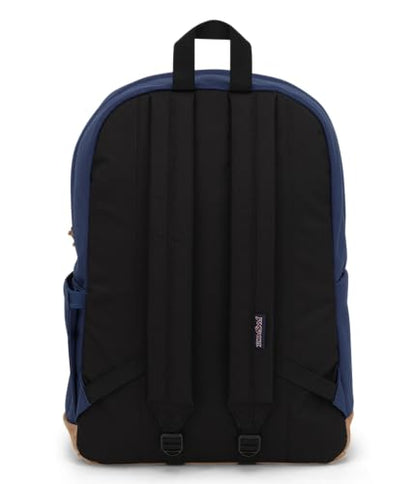 JanSport Right Pack Backpack - Durable Daypack with Padded 15" Laptop Sleeve, Spacious Main Compartment & Integrated Water Bottle Pocket - Navy - color: Navy