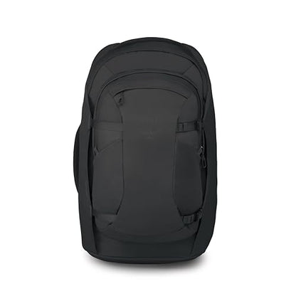 Osprey Farpoint 70L Men's Travel Backpack - Large Adjustable Travel Bag with Detachable Daypack, Black - color: Black, style: 70l
