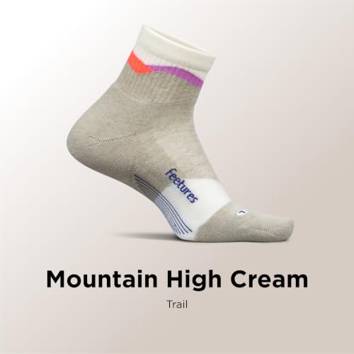 Feetures Trail Max Cushion Quarter Sock
