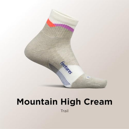 Feetures Trail Max Cushion Quarter Sock