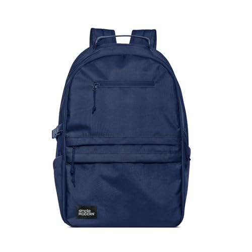Simple Modern Ellis Backpack for School | Elementary Middle and High School Bookbag for Kids and Teens | Girls and Boys | Navy - color: -Navy, size: Large | 25 Liter