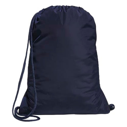 adidas Alliance Sackpack – Drawstring Backpack for Sports, Small Gym Bag, Team Navy Blue 2/3, OSFA - color: Team Navy Blue 2/3