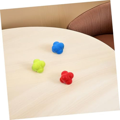 6pcs Hexagon Reaction Speed Training Ball Reflex Agility Ball for Boys and Girls Adults Training