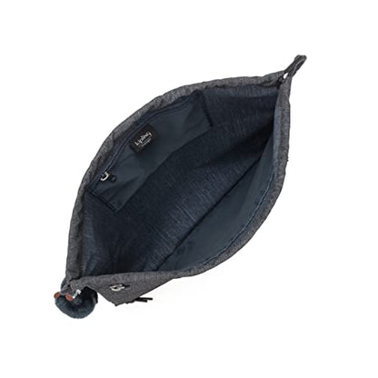 Kipling Women's Supertaboo Drawstring Bag, Strong, Colorful, Convenient, Polyamide Schoolbag - color: Marine Navy, size: 15.5''L x 17.75''H x 0''D