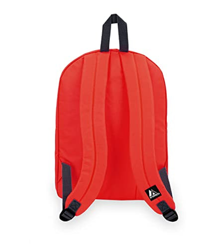 Everest 2045CR Classic Backpack, 16.5", Red - color: Red, size: One Size