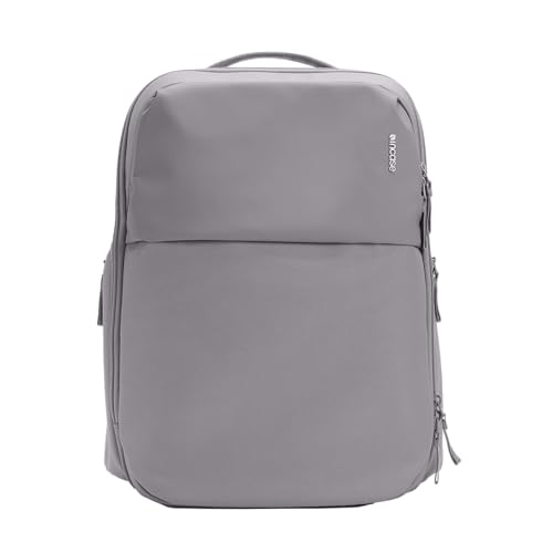 Incase A.R.C. Daypack 24L – Travel Backpack and Laptop Bag for School - Fits up to 16 inch Laptop - 4 Zippered Compartments, 2 Water Bottle Pockets - Commuter and College Backpack - Grey - color: Grey