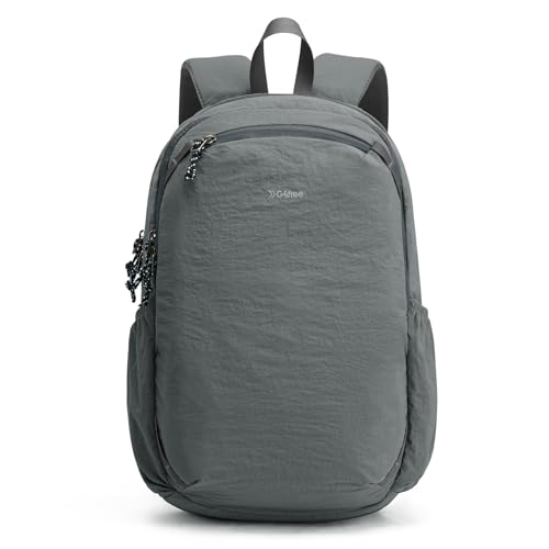G4Free 15L Hiking Backpack Lightweight Small Daypack for Women Men - color: Gray