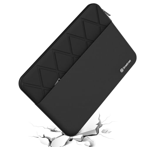 Smatree 13 inch Laptop Sleeve for Lenovo ThinkPad L13 Gen 3/4/5, for ThinkPad L13 Yoga Gen 3/4, Protective Laptop Case with Accessory Pocket, YKK Zipper, Patended Shockproof Design (E411) - color: Elite-Black, size: for 13 inch ThinkPad L13(E411)
