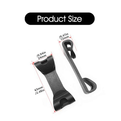 6 PCS Backpack Chest Clip Sturdy Backpack Front Strap Bag Strap Clip Buckle Quick Release Sternum Strap Clip for Bag