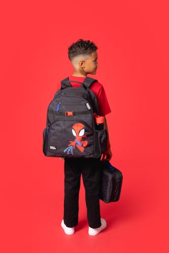 Simple Modern Large Marvel Kids Backpack for School Girls and Boys | Elementary Backpack for Teen | Fletcher Collection | Kids - 16" tall | Spidey Kid - color: Marvel: Spidey Kid, style: Kids Large