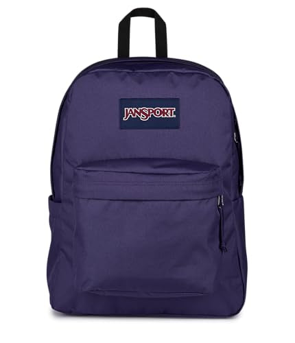 JanSport SuperBreak Plus Backpack - color: Amethyst Angst