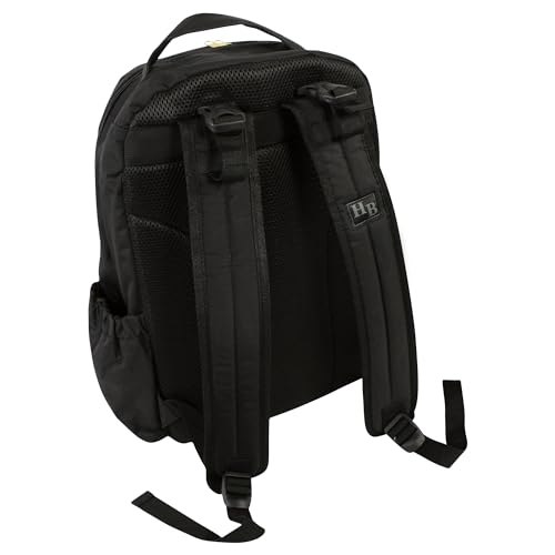 Hudson Baby Unisex Baby Premium Diaper Bag Backpack and Changing Pad, Black, One Size - color: Black