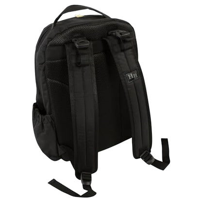 Hudson Baby Unisex Baby Premium Diaper Bag Backpack and Changing Pad, Black, One Size - color: Black