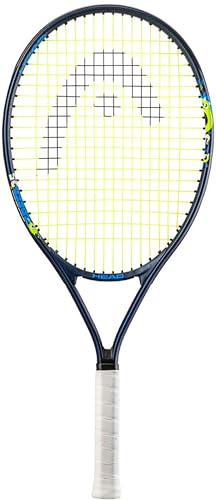 Head Speed 25 Inch Junior Tennis Racquet Bundled w a Black Base Bag or Backpack and Tennis Balls – Optional Accessories