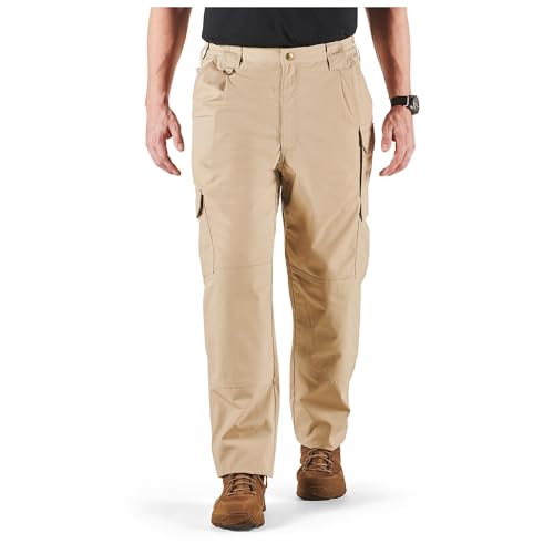 5.11 Tactical Pants for Men - Taclite Pro, Professional Cargo Work Pant, Ripstop Lightweight Performance, Style 74273ABR - color: Tdu Khaki, size: 30W x 30L