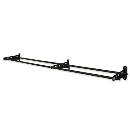 Valor Fitness Wall-Mounted Adjustable Ball Storage Rack – Holds Slam Balls, Medicine Balls, Stability Balls, Basketballs – Compact Sports Equipment Organizer for Home Gyms and Commercial Use
