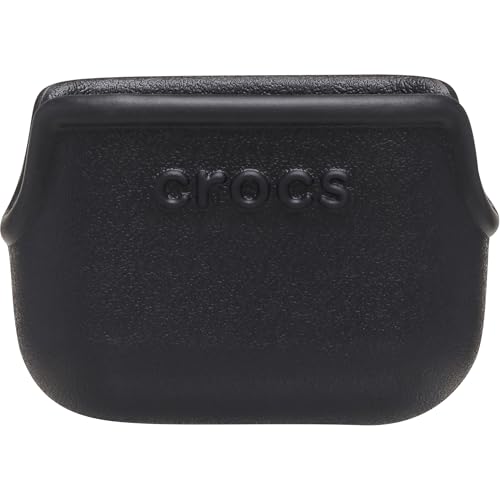 Crocs Bag Accessories, Organizer Pouches for Totes, Backpacks and Belt Bags, Earbud Pouch Black, One Size - style: Earbud Pouch