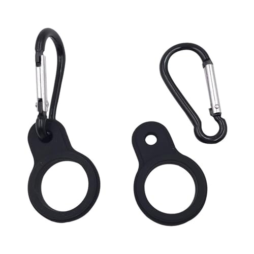 9 Pack Water Bottle Clips with Rubber Hook Hanging Carabiner Water Bottle Holder Carrier for Natural Spring Water Bottles Aluminum Water Bottles Soda Tactical Backpack Travel Camping Hiking