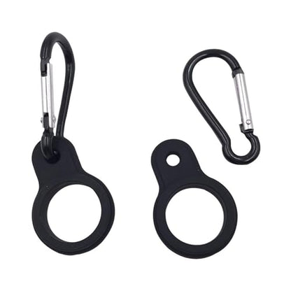 9 Pack Water Bottle Clips with Rubber Hook Hanging Carabiner Water Bottle Holder Carrier for Natural Spring Water Bottles Aluminum Water Bottles Soda Tactical Backpack Travel Camping Hiking