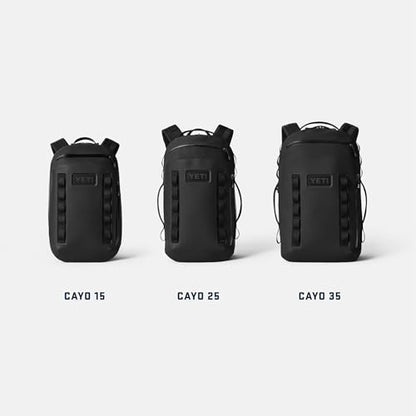 YETI Cayo Backpack 35L, Weather Resistant All-Day Utility Pack, Olive - color: Olive, size: 35l