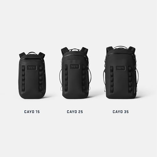 YETI Cayo Backpack 15L, Weather Resistant All-Day Utility Pack, Olive - color: Olive, size: 15l