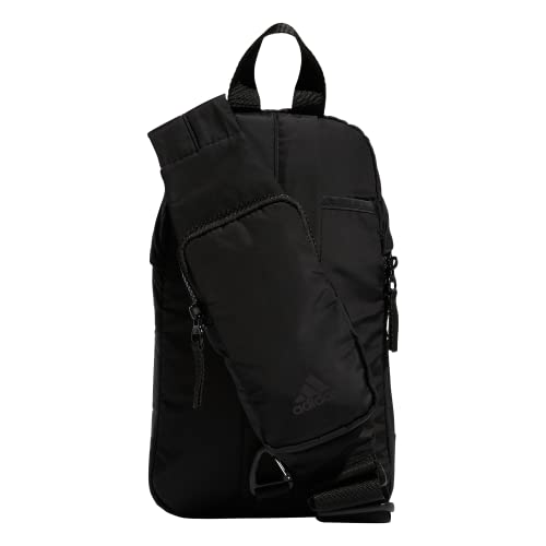 adidas Essentials Crossbody – Athletic Sling Bag with Phone Pocket - color: Black/2.0