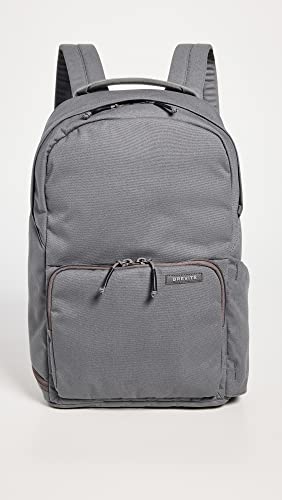 BREVITE Men's The Backpack, Charcoal Grey, One Size - color: Charcoal Grey