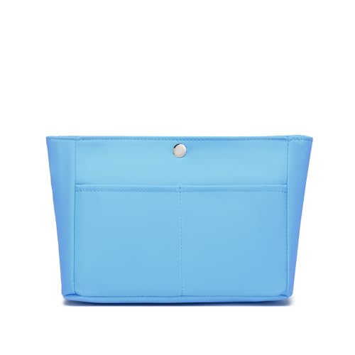 Small Purse Organizer Insert Handbag Bag - color: Sky Blue
