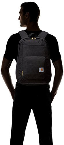 Carhartt Legacy Classic Work Backpack with Padded Laptop Sleeve, Black - color: Black