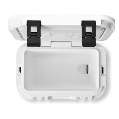 YETI Roadie 15 Hard Cooler with DoubleDuty Shoulder Strap - color: White